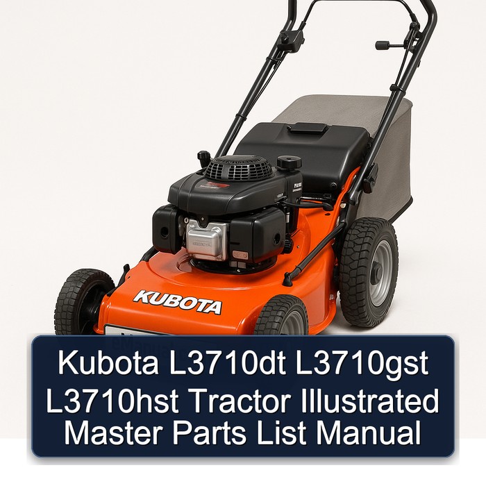 Manual de Partes Ilustrativas - Tractor Kubota L3710dt, L3710gst, L3710hst