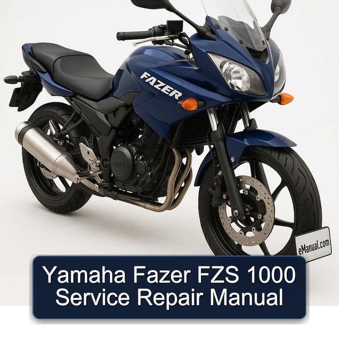 Yamaha Fazer FZS 1000 Manual de servicio y reparación