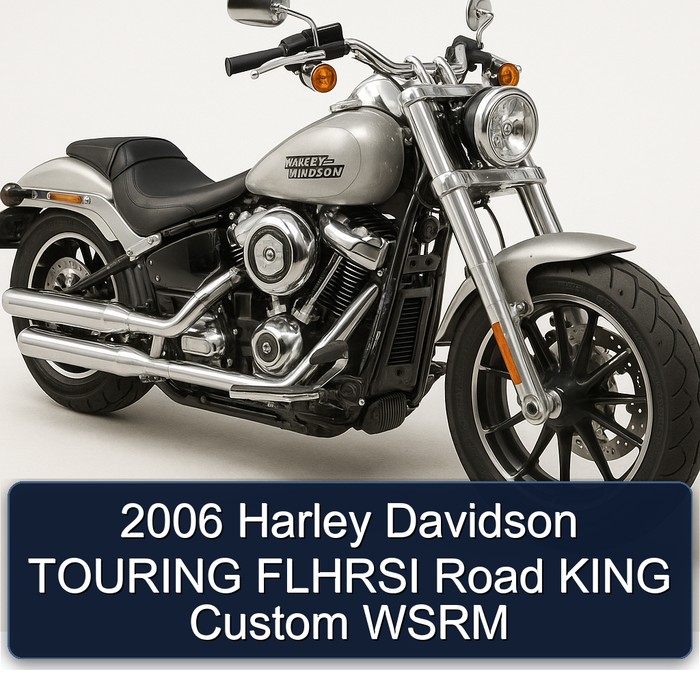 2006 Harley Davidson TOURING FLHRSI Road KING Custom WSRM