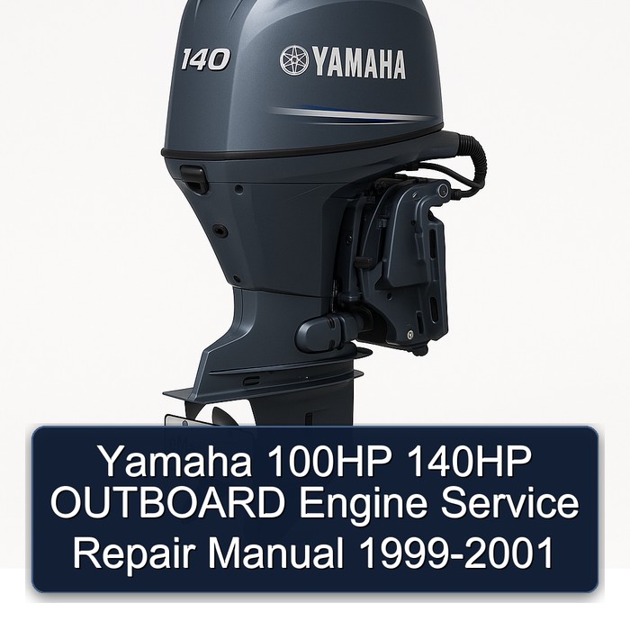 Yamaha 100HP 140HP OUTBOARD Engine Service Repair Manual 1999-2001