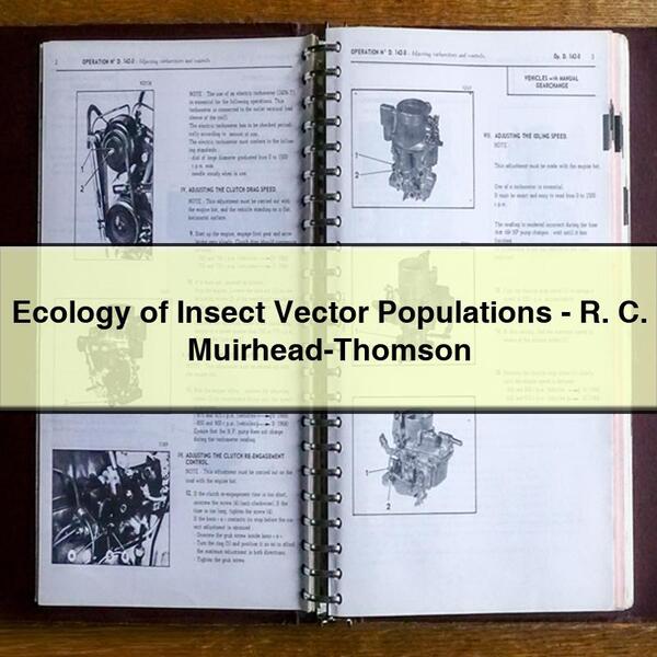 Ecology of Insect Vector Populations-R. C. Muirhead-Thomson