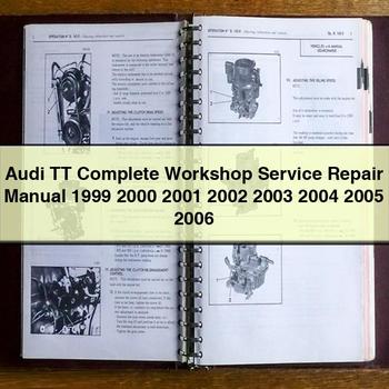 Audi TT Workshop Service Repair Manual PDF Download