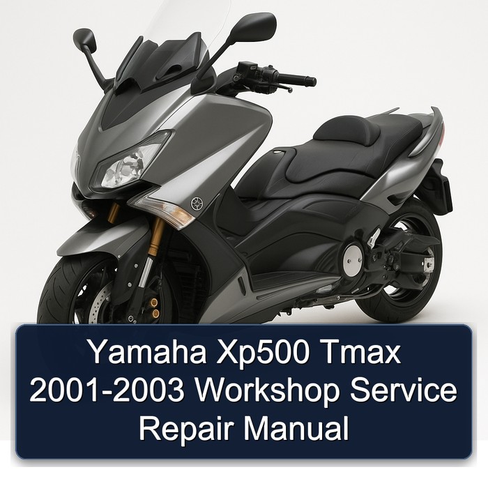 Yamaha Xp500 Tmax 2001-2003 Workshop Manual de servicio y reparación