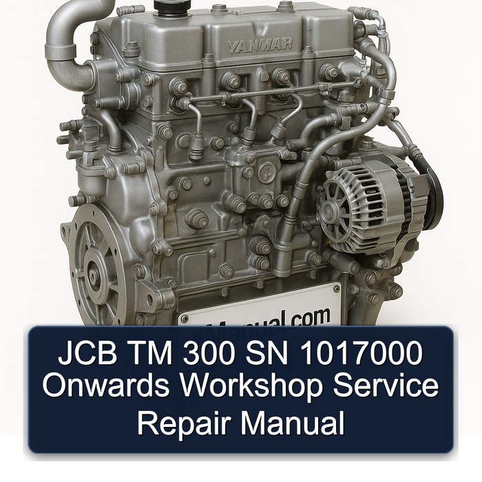 JCB TM 300 SN 1017000 Onwards Workshop Service Repair Manual 