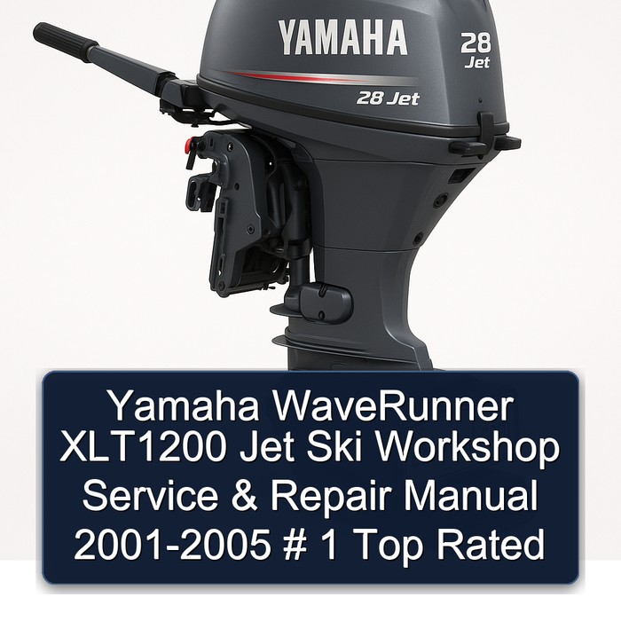 Yamaha WaveRunner XLT1200 Jet Ski Workshop Service & Repair Manual 2001-2005 # 1 Top Rated