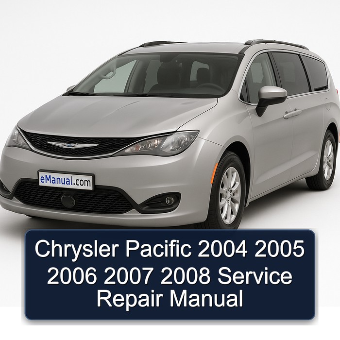 Chrysler Pacific 2004 2005 2006 2007 2008 Manual de servicio y reparación
