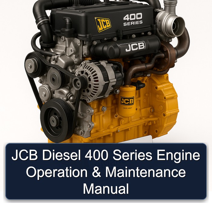 JCB Diesel 400 Series Engine Operation & Maintenance Manual 