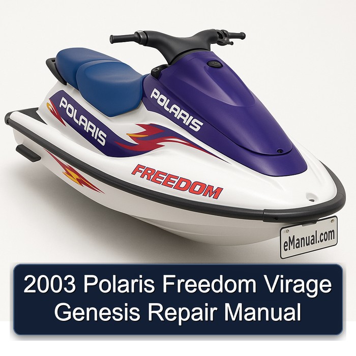  2003 Polaris Freedom Virage Genesis Repair Manual
