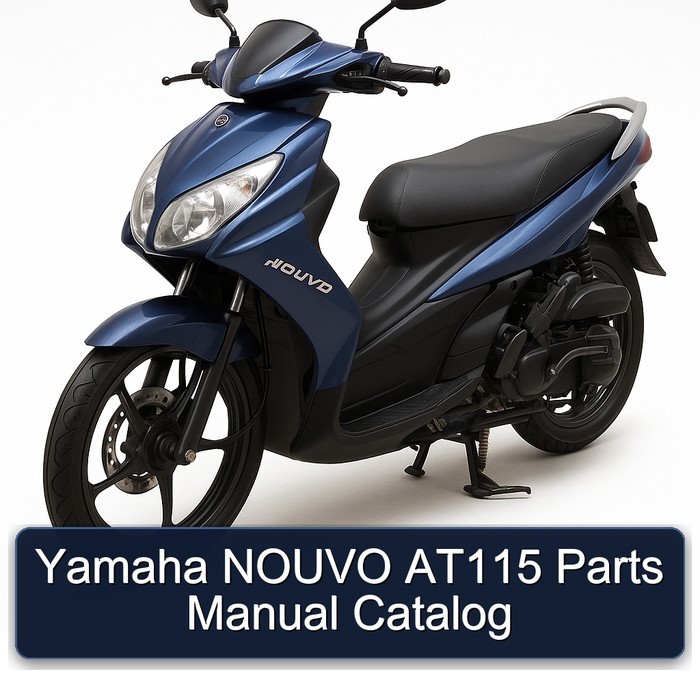 Yamaha NOUVO AT115 Parts Manual Catalog
