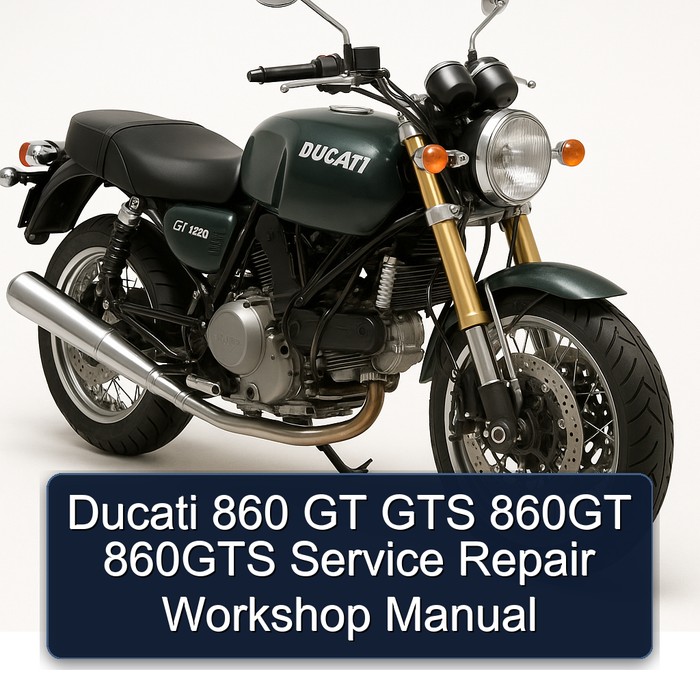 Ducati 860 GT GTS 860GT 860GTS Service Repair Workshop Manual