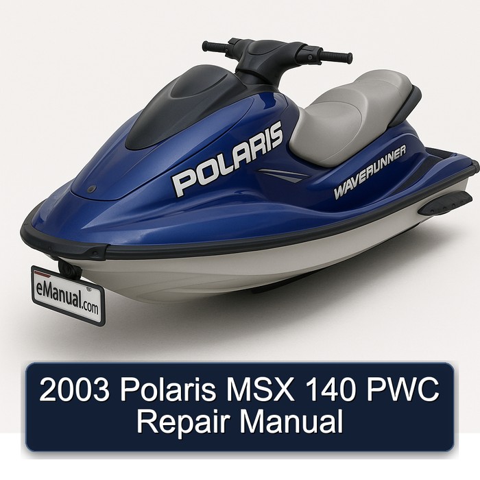 2003 Polaris MSX 140 PWC Repair Manual