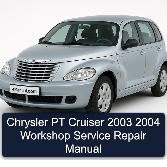 Chrysler PT Cruiser 2003 2004 Workshop Manual de servicio y reparación
