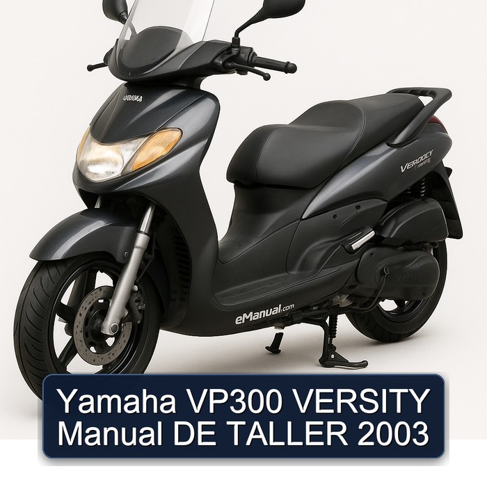 Yamaha VP300 VERSITY Manual DE TALLER 2003