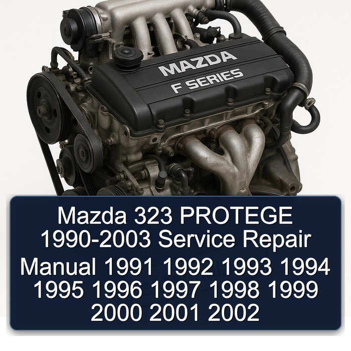 Mazda 323 PROTEGE 1990-2003 Manual de servicio y reparación 1991 1992 1993 1994 1995 1996 1997 1998 1999 2000 2001 2002