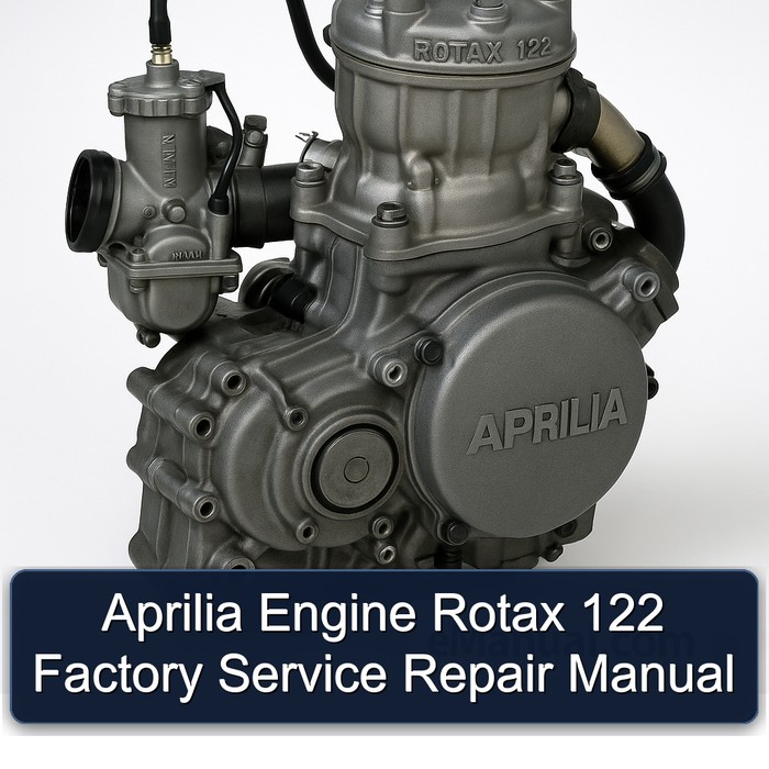 Aprilia Engine Rotax 122 Factory Manual de servicio y reparación