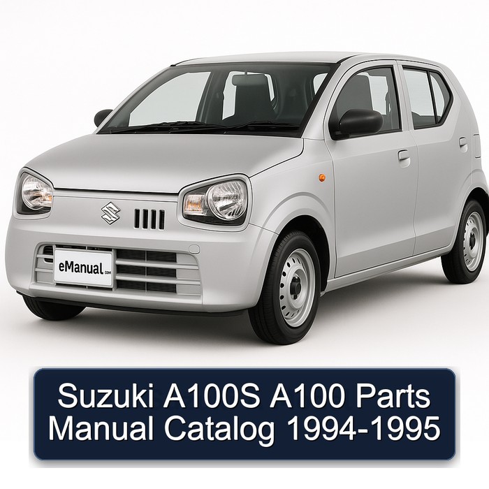 Suzuki A100S A100 Parts Manual Catalog 1994-1995