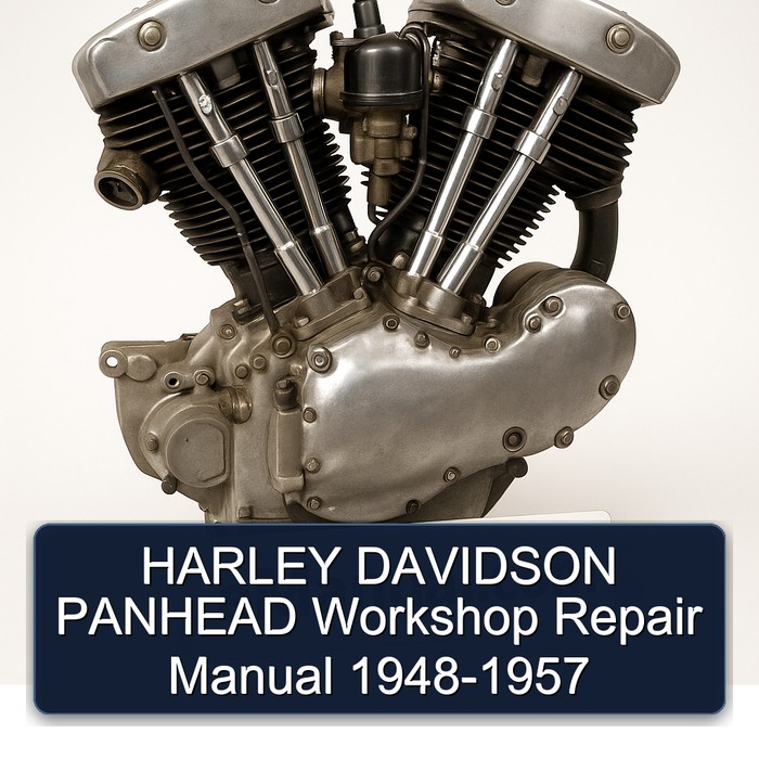 HARLEY DAVIDSON PANHEAD Workshop Repair Manual 1948-1957