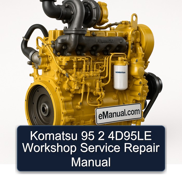 Komatsu 95 2 4D95LE Workshop Service Repair Manual 