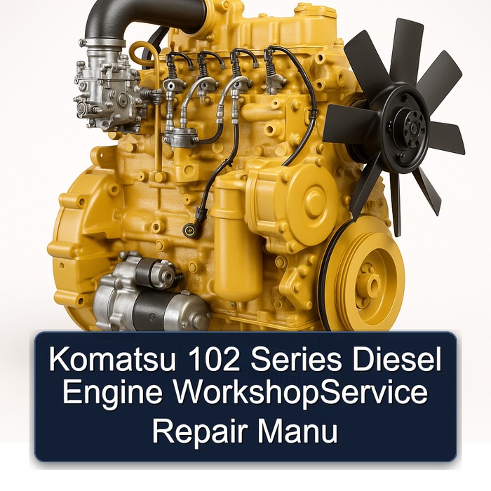Komatsu 102 Series Diesel Engine WorkshopService Repair Manu