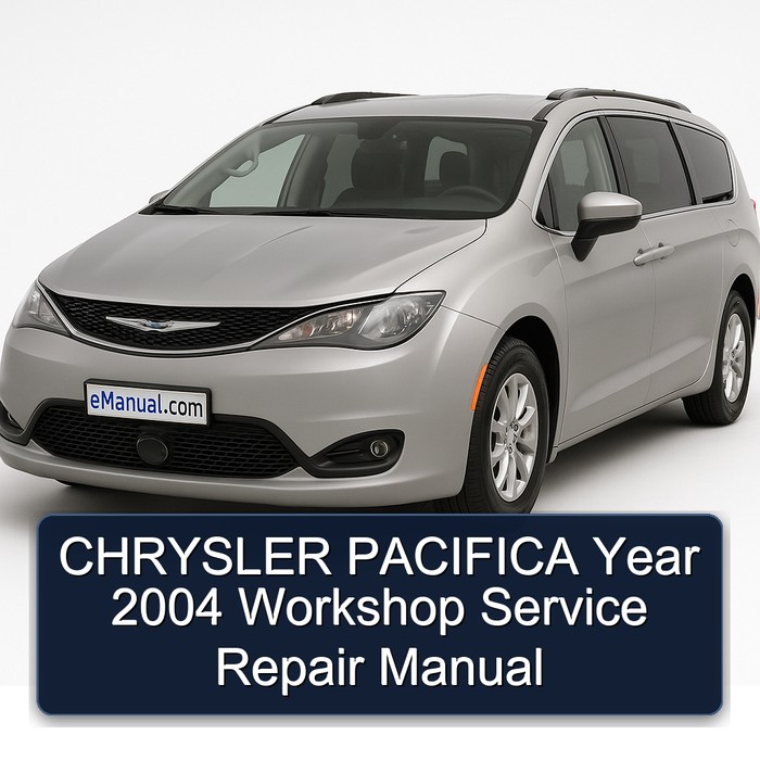 CHRYSLER PACIFICA Year 2004 Workshop Manual de servicio y reparación