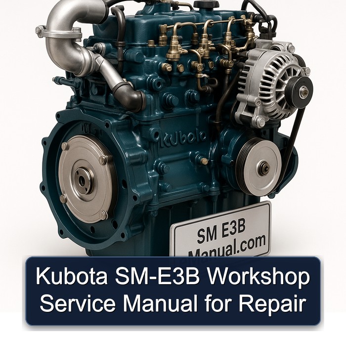 Manual de Servicio de Taller Kubota SM-E3B
