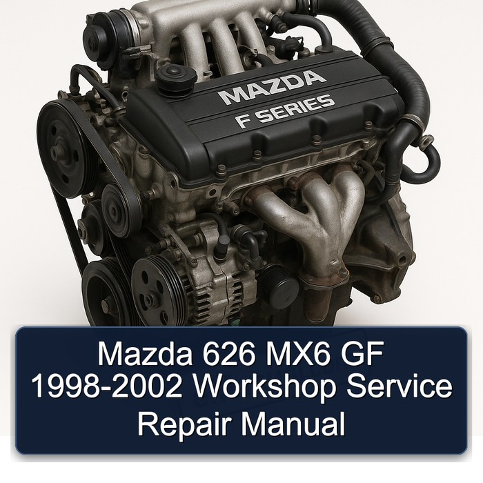 Mazda 626 MX6 GF 1998-2002 Workshop Manual de servicio y reparación