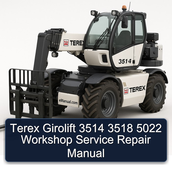 Terex Girolift 3514 3518 5022 Workshop Service Repair Manual 