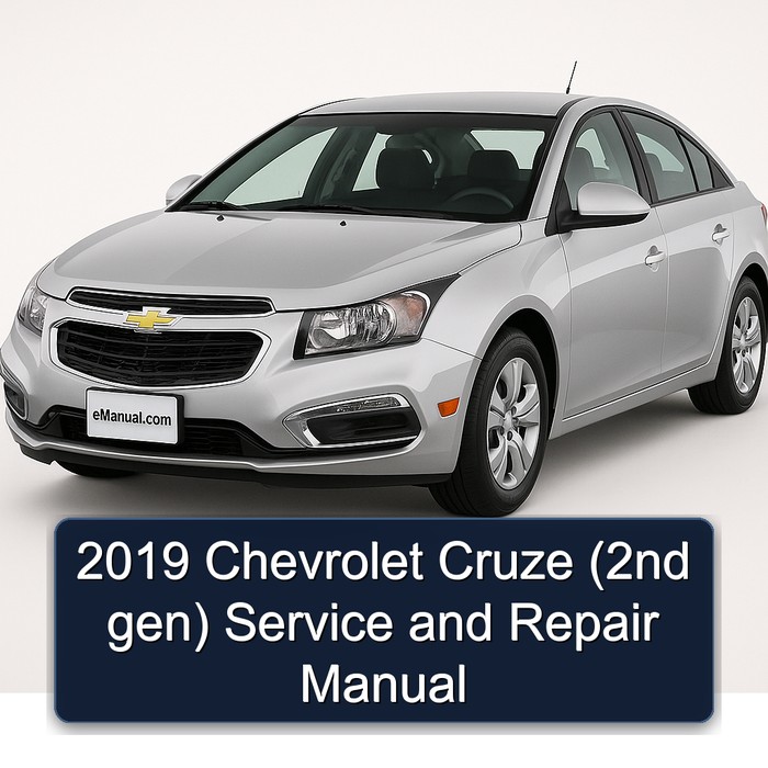 2019 Chevrolet Cruze (2nd gen) Manual de servicio y reparación