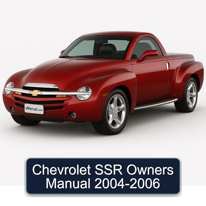 Chevrolet SSR Owners Manual 2004-2006