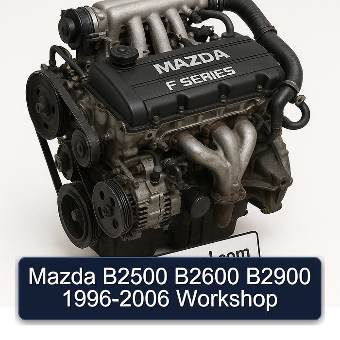 Mazda B2500 B2600 B2900 1996-2006 Workshop