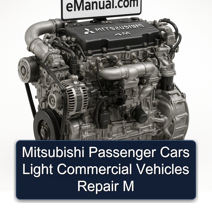 Mitsubishi Passenger Cars Light Commercial Vehicles Repair M