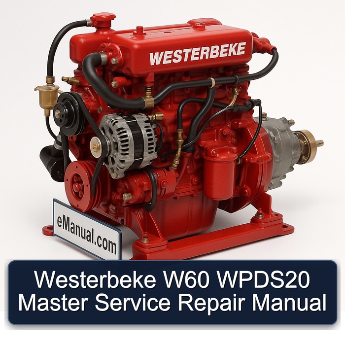 Westerbeke W60 WPDS20 Master Service Repair Manual