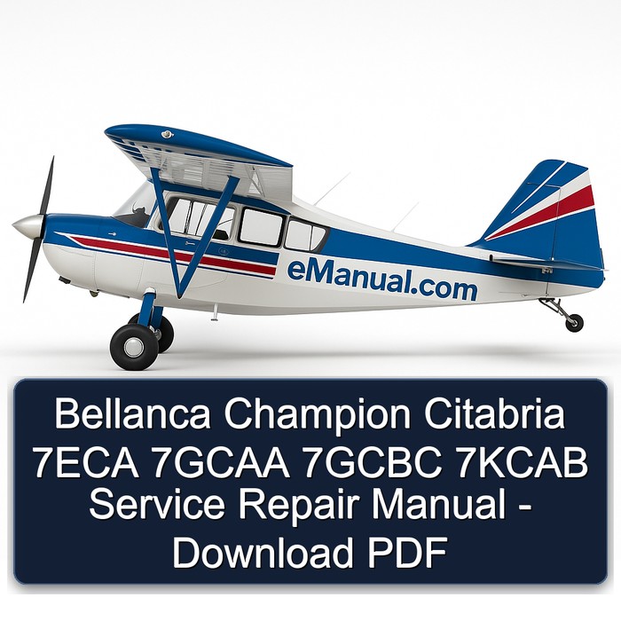 Bellanca Champion Citabria 7ECA 7GCAA 7GCBC 7KCAB Manual de servicio y reparación - Download PDF