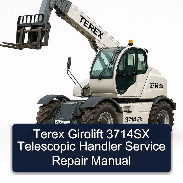Terex Girolift 3714SX Telescopic Handler Workshop Service Repair Manual PDF Download