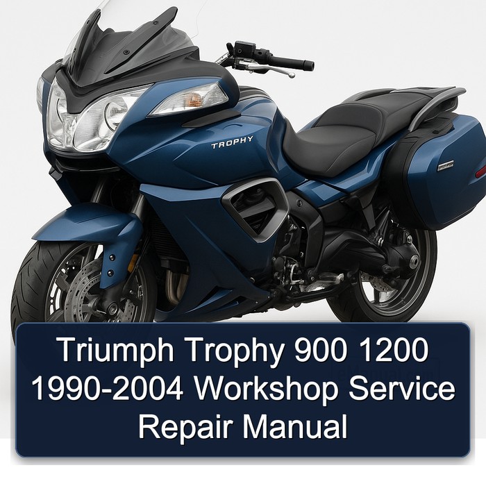 Triumph Trophy 900 1200 1990-2004 Workshop Manual de servicio y reparación