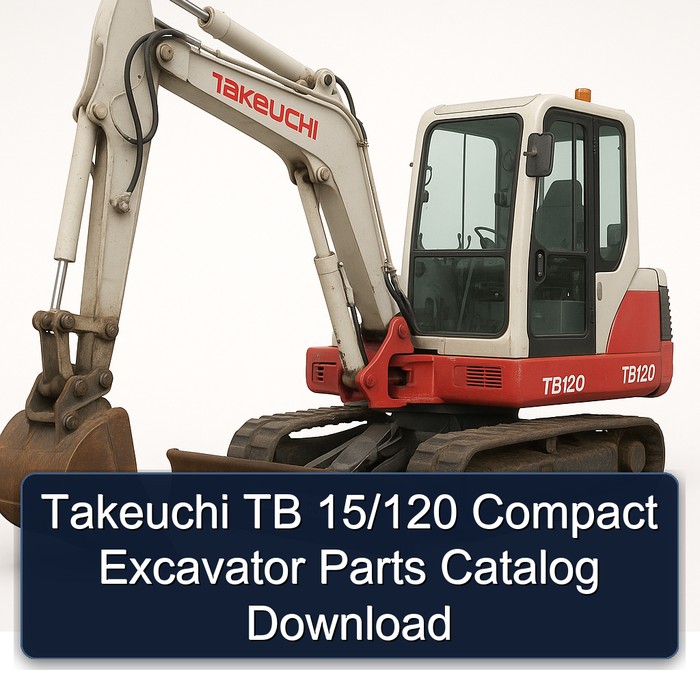 Takeuchi TB 15/120 Compact Excavator Parts Catalog Download