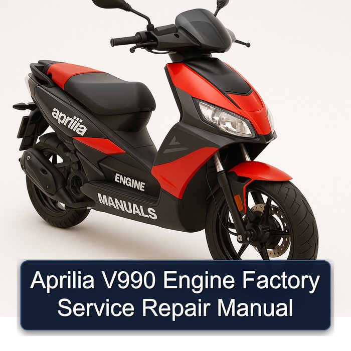 Aprilia V990 Engine Factory Manual de servicio y reparación