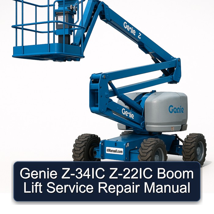 Genie Z-34IC Z-22IC Boom Lift Service Repair Manual 