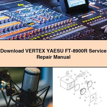 VERTEX YAESU FT-8900R Service Repair Manual