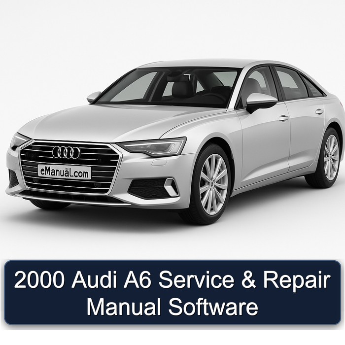 2000 Audi A6 Service & Repair Manual Software