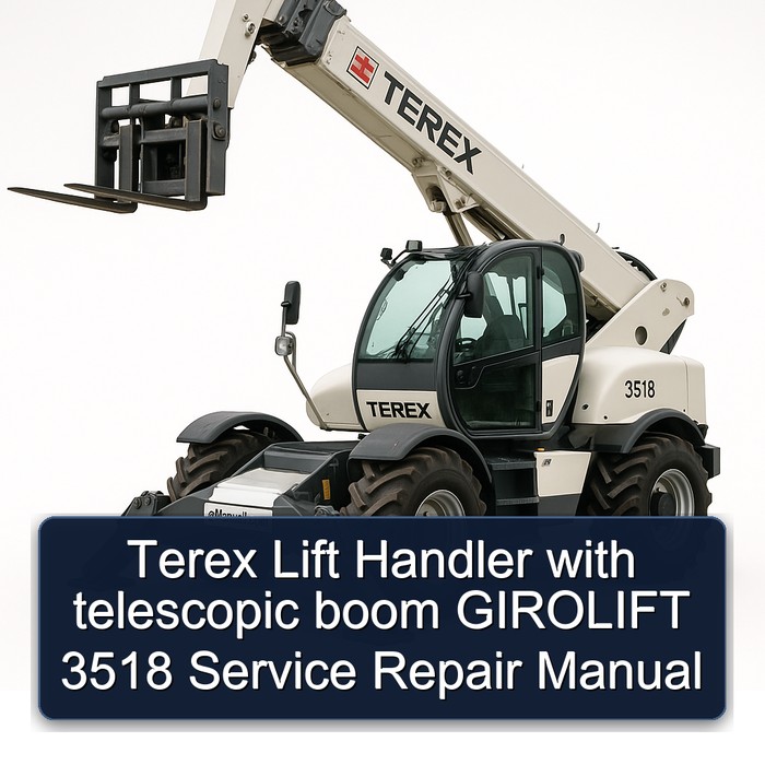 Terex Lift Handler with telescopic boom GIROLIFT 3518 Service Repair Manual