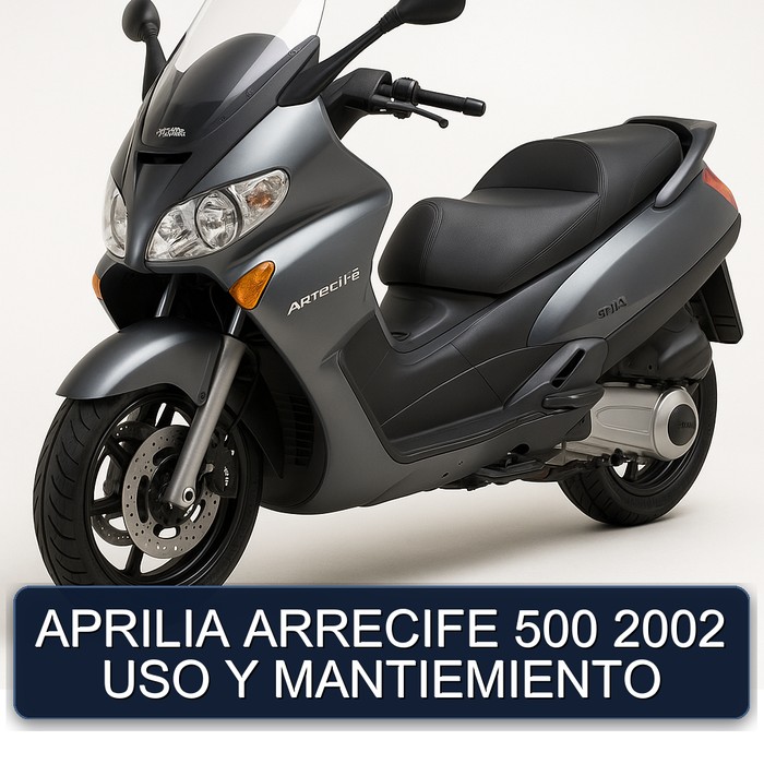 APRILIA ARRECIFE 500 2002 USO Y MANTIEMIENTO