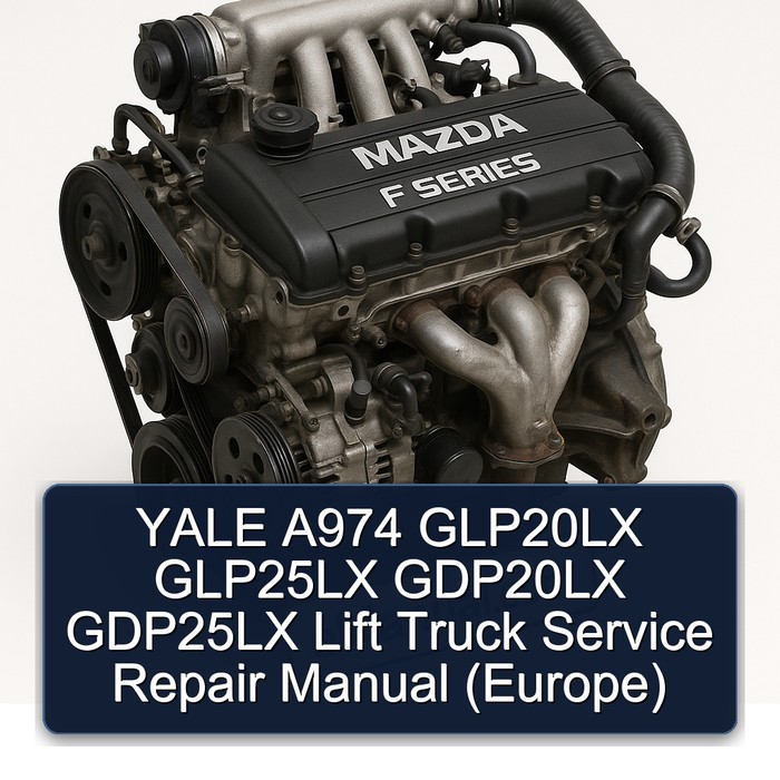 Manual de Servicio y Reparación de Montacargas Yale A974 (Europa)