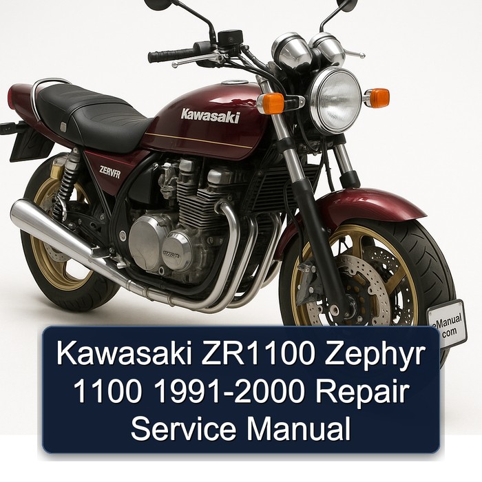 Kawasaki ZR1100 Zephyr 1100 1991-2000 Repair Service Manual
