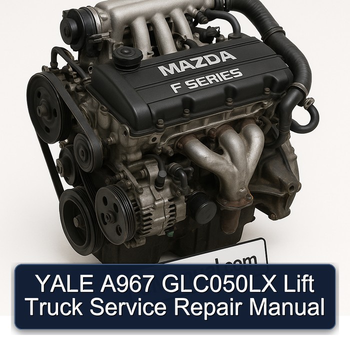 Manual de Servicio y Reparación para Montacargas Yale A967 GLC050LX
