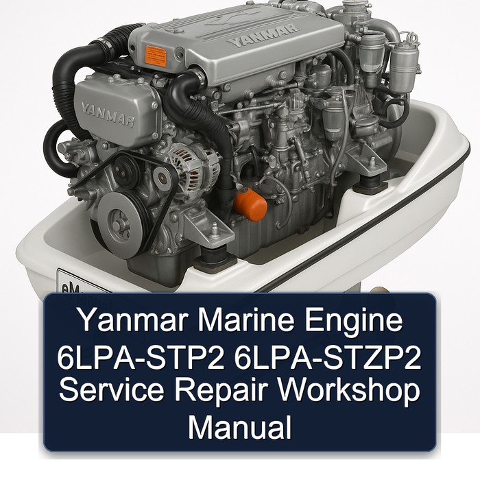 Yanmar Marine Engine 6LPA-STP2 6LPA-STZP2 Service Repair Workshop Manual