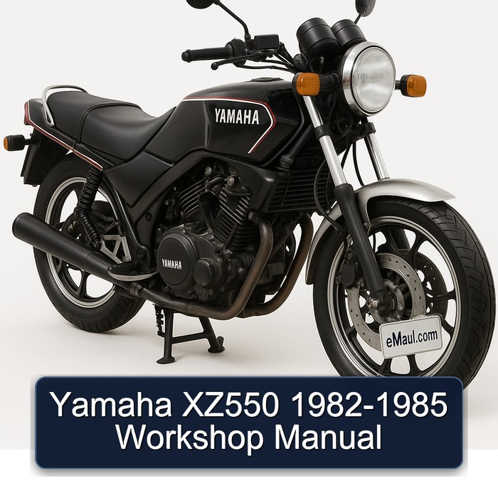 Yamaha XZ550 1982-1985 Workshop Manual