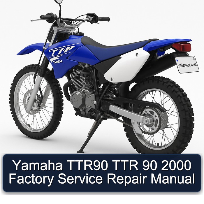 Yamaha TTR90 TTR 90 2000 Factory Service Repair Manual