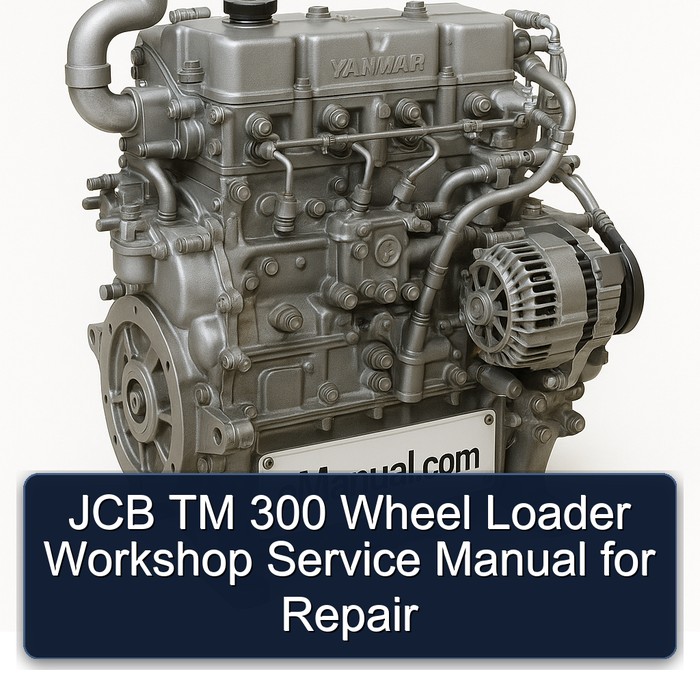 JCB TM 300 Wheel Loader Workshop Service Manual for Repair 