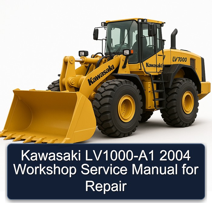 Kawasaki LV1000-A1 2004 Workshop Service Manual for Repair